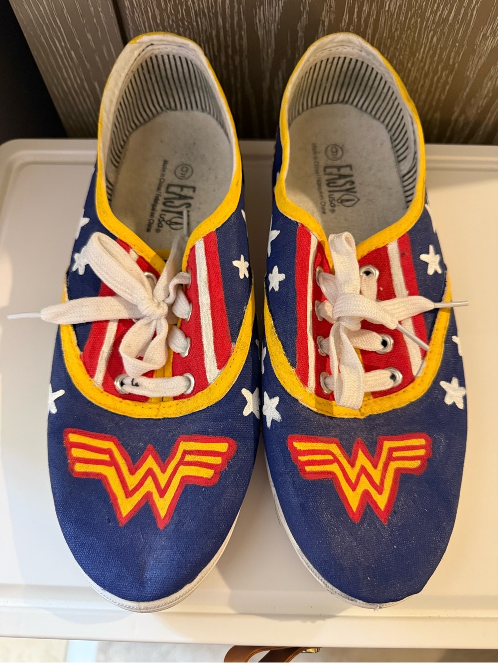 Wonder Woman Shoes - Size 9